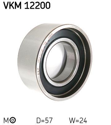 Galet tendeur de courroie de distribution (Galet tendeur de courroie crantée) SKF ref. VKM 12200